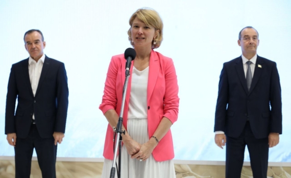 Оксана Лут и Вениамин Кондратьев открыли Международную сельхозвыставку «ЮГАГРО‐2025»